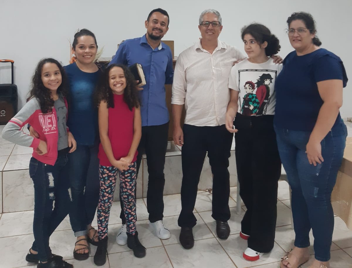 Visita à Igreja Batista em Indiara