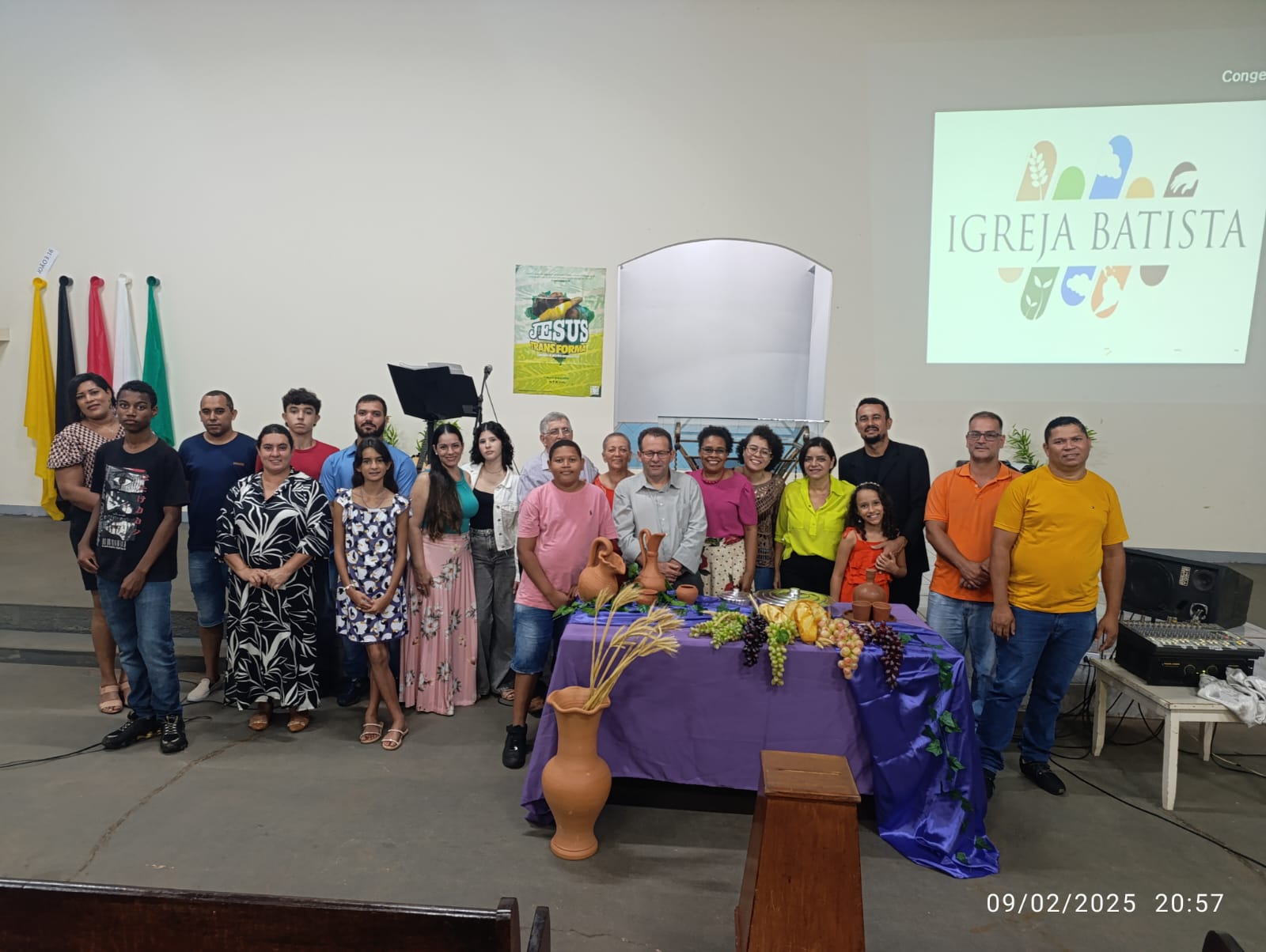 Visita à Igreja em Palmeiras de Goiás