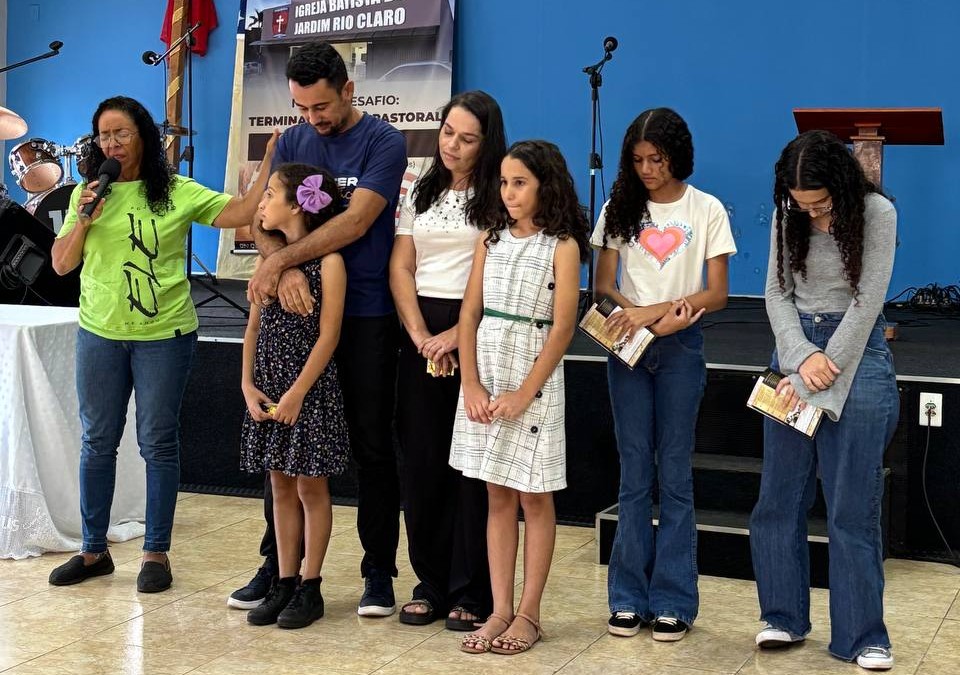 Visita à Igreja Jardim Rio Claro